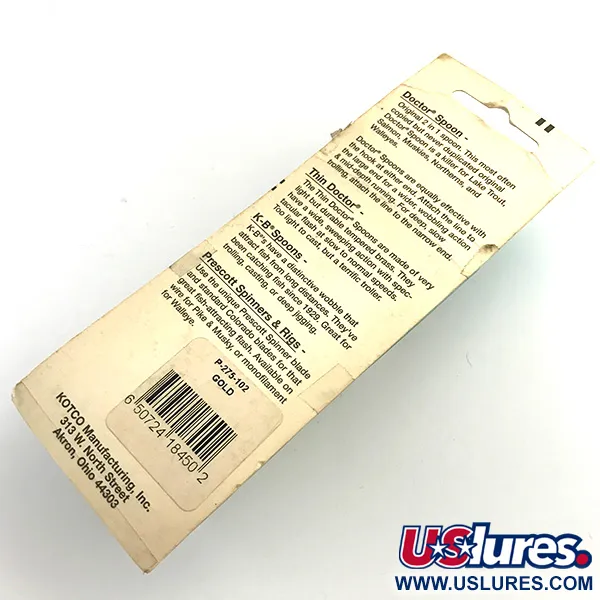 Prescott Spinner Little Doctor 275 Blinker, Kupfer, 21g, #5959