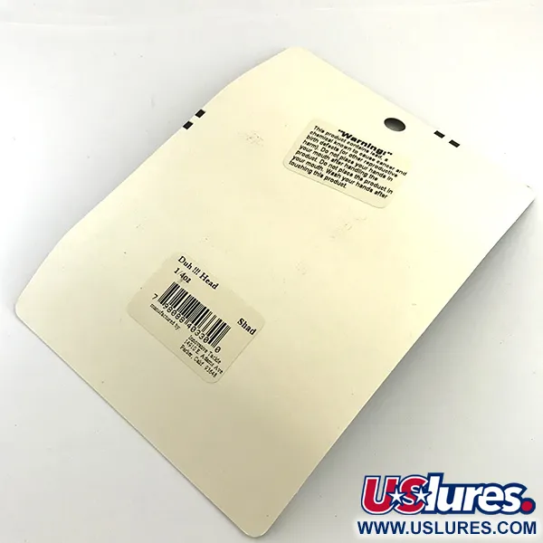 DUH!!! Head jig heads kit, Weiß / Schwarz, 7g, Offset-Haken, #6295