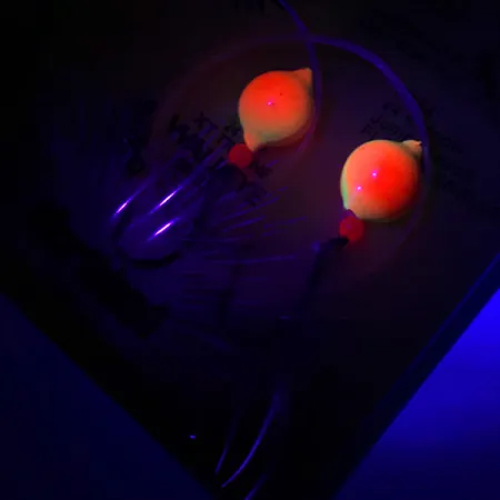 Northland Live Fishing Bait Roach Rig UV Montage, Orange, UV, #5967