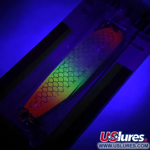 Luhr Jensen Krocodile Die #4 Blinker, Rainbow, 19g, Wirbel, #1003-058-0486