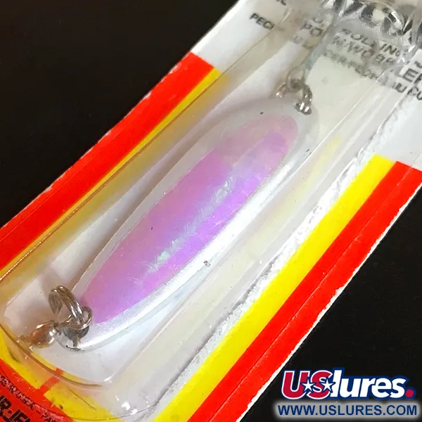 Luhr Jensen Krocodile Die #3 Blinker, White Pearl, 14g, #5970