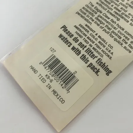 Eagle Claw Snelled Hooks 2 Vorfachhaken, Bronze, 6 Stk., #5973