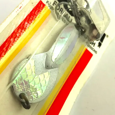 Luhr Jensen Loco 2 Blinker, Weiß-Perlmutt/Hologramm, 7g, #5974