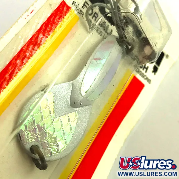 Luhr Jensen Loco 2 Blinker, Weiß-Perlmutt/Hologramm, 7g, #5974