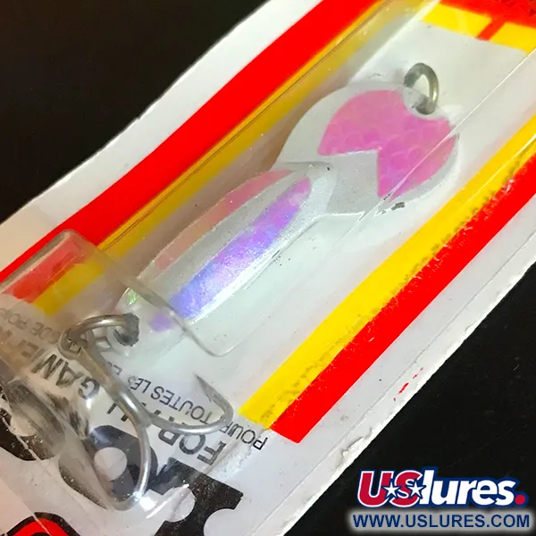 Luhr Jensen Loco 2 Blinker, Weiß-Perlmutt/Hologramm, 7g, #5974
