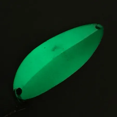 Seneca Little Cleo Glow Blinker, Weiß/Grün/Nickel, 14g, Hula Girl, #5981