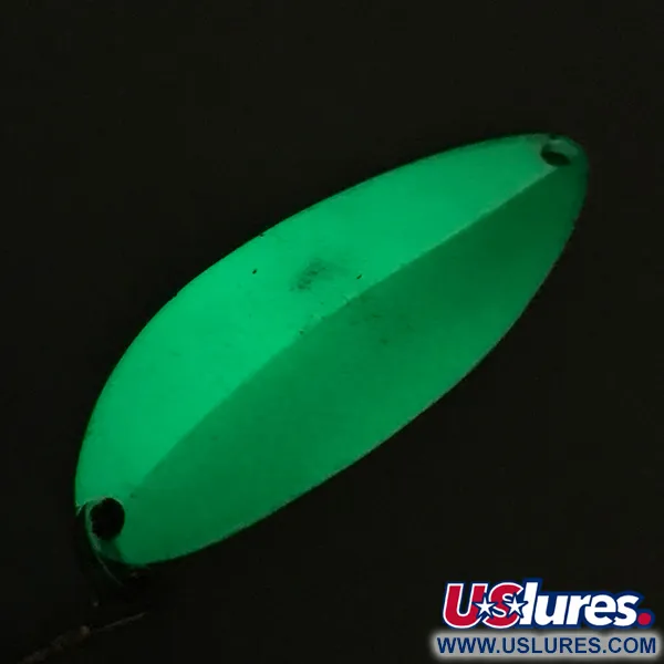 Seneca Little Cleo Glow Blinker, Weiß/Grün/Nickel, 14g, Hula Girl, #5981