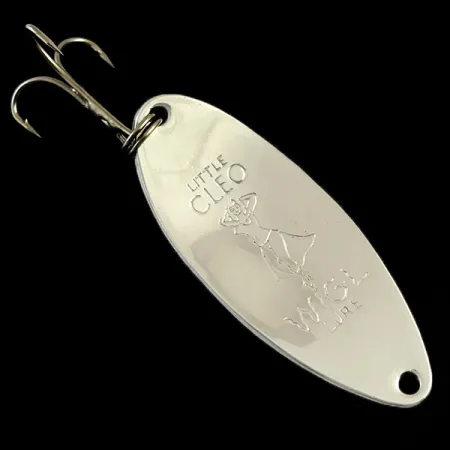 Little Cleo (Hula Girl) Glow Blinker, Weiß/Orange, 18g, #5982