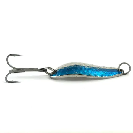 Luhr Jensen Little Jewel Blinker, Gehämmerter Nickel/Blau, 9g, #5997