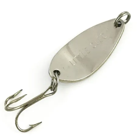 Seneca Little Cleo Blinker, Nickel / Blau, 5g, USA-Vintage, #6002