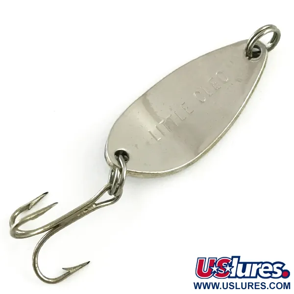 Seneca Little Cleo Blinker, Nickel / Blau, 5g, USA-Vintage, #6002