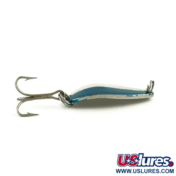 Seneca Little Cleo Blinker, Nickel / Blau, 5g, USA-Vintage, #6002