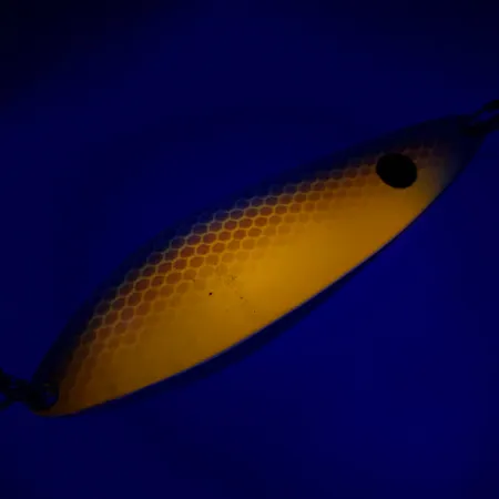 Red Eye Lures The Perfect Minnow Blinker, Orange/Braun, 14g, UV, #6004