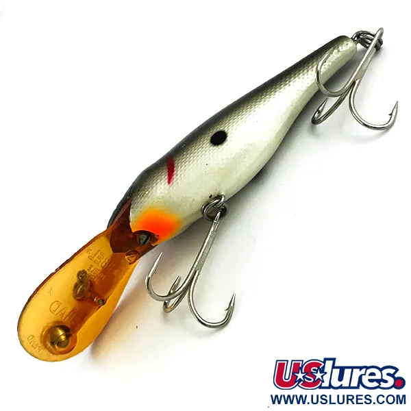 Rebel Double Deep Shad Wobbler, Gray Natural, 11g, Tiefläufer, #6018