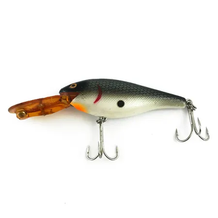 Rebel Double Deep Shad Wobbler, Gray Natural, 11g, Tiefläufer, #6018