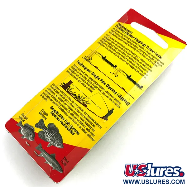 Johnson Crappie Buster UV Tube-Köder, Grün/Chartreuse, 4.5cm, #6020