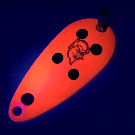 Eppinger Dardevle Midget Blinker, Red / Black / Nickel, 6g, UV, #6027