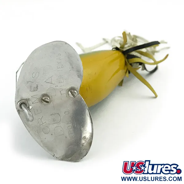 Creme Weedless Du-Dad Krautschutz-Köder, Barsch, 11g, Metalllippe, #6033