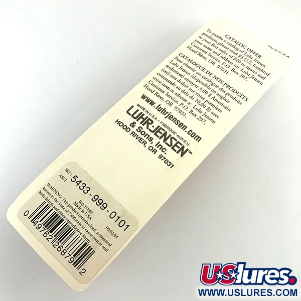 Luhr Jensen Hot Shot 40 Wobbler, Caramel Red, 7g, Tiefläufer, #6042