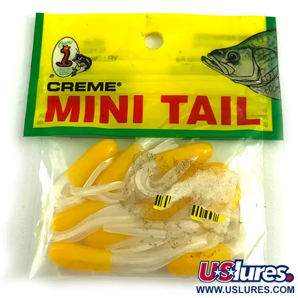 Creme Mini Tail soft bait