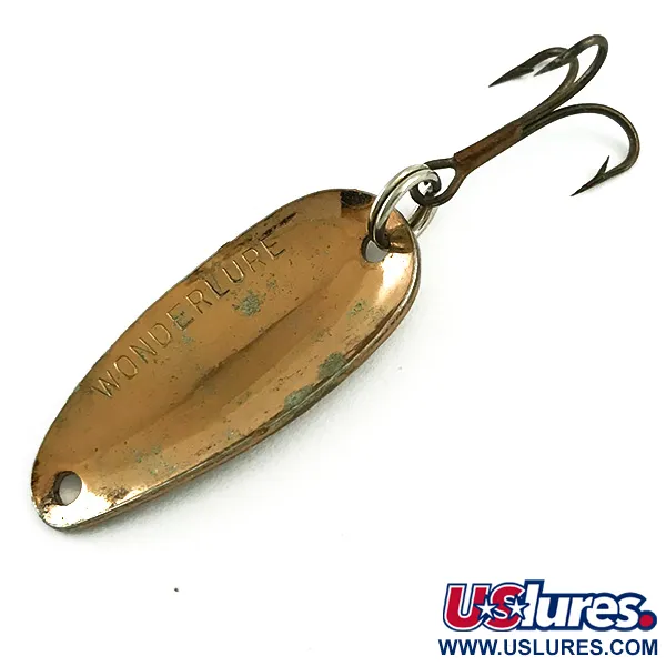 Acme Wonderlure Blinker, Kupfer gehämmert, 4.5g, Vintage, #6058