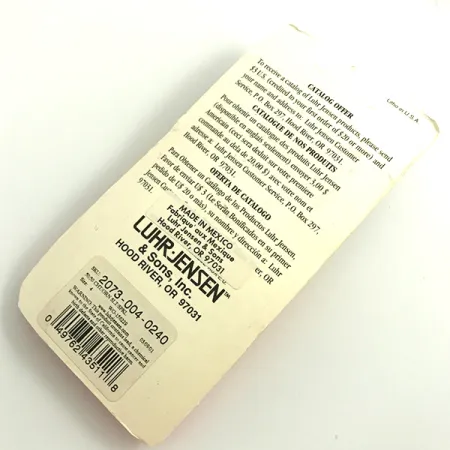 Luhr Jensen Tee Spoon Spinner, Grün/Neon-Gelb, 14g, UV-aktiv, #6069