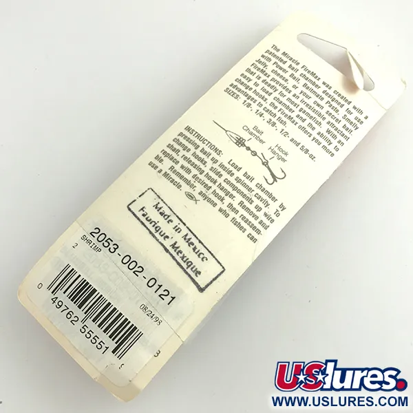 Luhr Jensen Fire Max Miracle 2 Spinner, Dunkelrot/Perlweiß, 7g, #6080