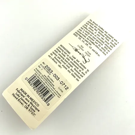 Luhr Jensen Fire Max Miracle 2 Spinner, Gold, 7g, Duftkammer, #6083