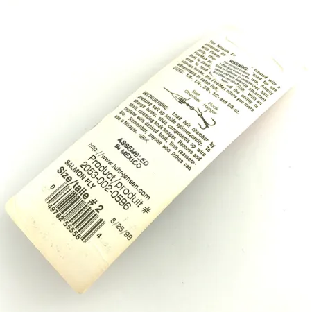 Luhr Jensen Fire Max Miracle 2 Spinner, Gold, 7g, Duftkammer, #6121