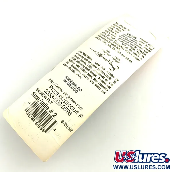 Luhr Jensen Fire Max Miracle 2 Spinner, Gold, 7g, Duftkammer, #6121