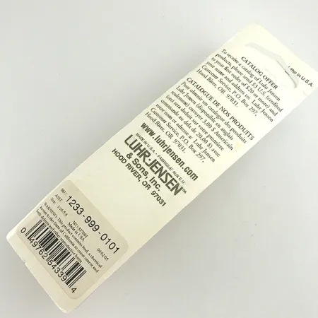 Luhr Jensen Krocodile Stubby Blinker, Gold/Rot, 18g, Weitwurf, #6086