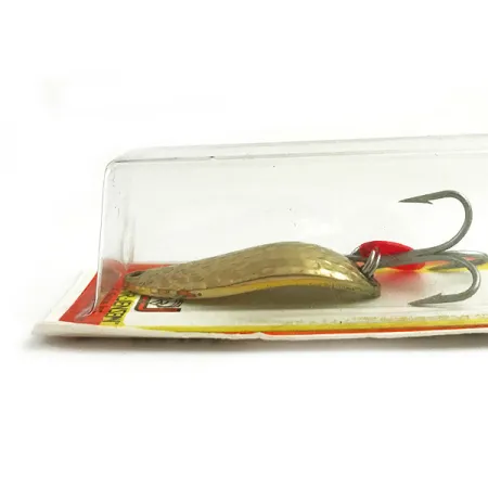 Luhr Jensen Krocodile Stubby Blinker, Gold/Rot, 18g, Weitwurf, #6086