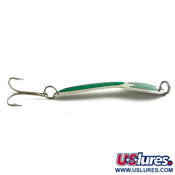 Glen Evans Loco 4 Blinker, Nickel / Grün, 23g, Vintage, #6110