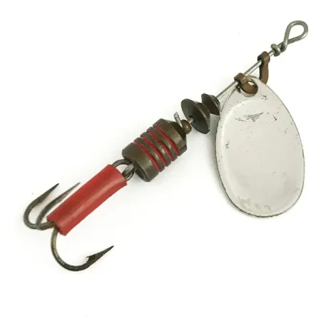 Mepps Aglia 1 Spinner, Silber, 3.5g, Frankreich-Blatt, #6111