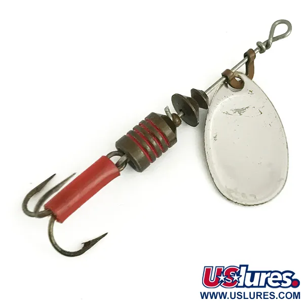 Mepps Aglia 1 Spinner, Silber, 3.5g, Frankreich-Blatt, #6111