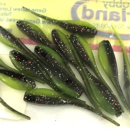 Bobby Garland Baby Shad UV Gummifisch, Green UV, 5cm, Finesse, #6119