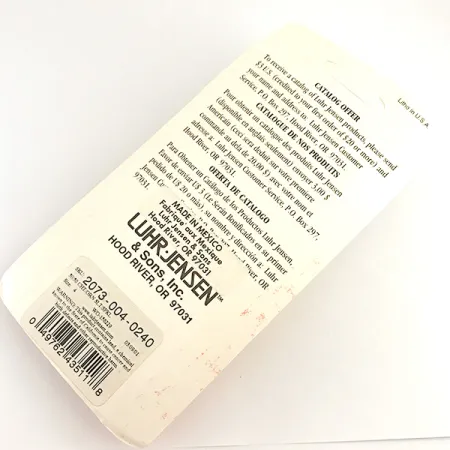 Luhr Jensen TEE Spoon UV Schlepplöffel, Grün/Fluo Gelb, 14g, UV, #6128