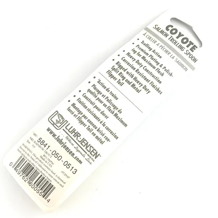 Luhr Jensen Coyote Spoon 5 Blinker, Regenbogenforelle, 17g, #6153