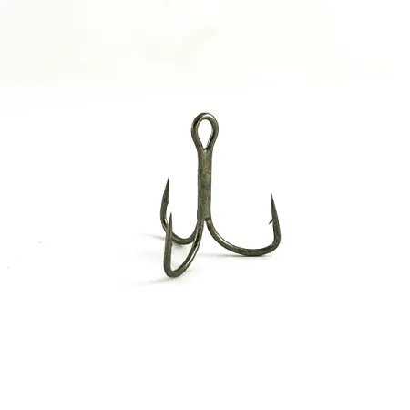 Gamakatsu Treble Hooks #4 12pcs Drillinge, Bronze, #4, EWG, #6161