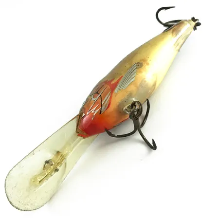RAPALA RISTO RAP Wobbler, Gold/Schwarz, 16g, Tiefläufer, #6164