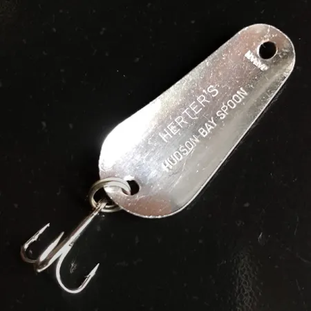 Herter's Hudson bay spoon Blinker, Rot / Weiß / Nickel, 7g, #6191