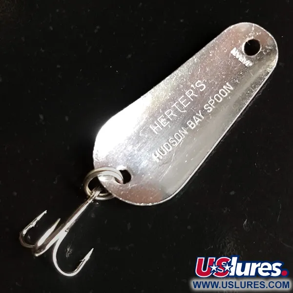 Herter's Hudson bay spoon Blinker, Rot / Weiß / Nickel, 7g, #6191