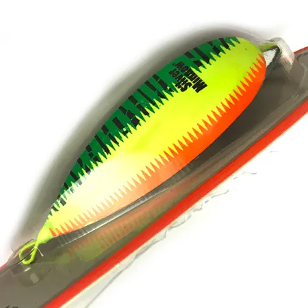 Johnson Silver Minnow Krautblinker, Orange/Gelb, 21g, UV-Glow, #6192