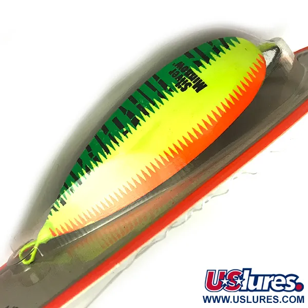 Johnson Silver Minnow Krautblinker, Orange/Gelb, 21g, UV-Glow, #6192