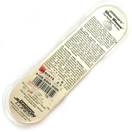 Johnson Silver Minnow Krautblinker, Orange/Gelb, 21g, UV-Glow, #6192