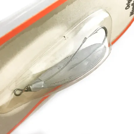 Weedless Johnson Silver Minnow Krautblinker, Grün/Orange/Nickel, #6193