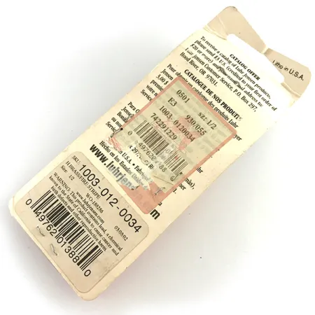 Luhr Jensen Krocodile Die #4 Blinker, Nickel, 14g, Weitwurf, #6194