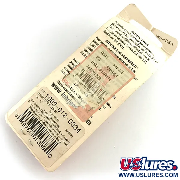 Luhr Jensen Krocodile Die #4 Blinker, Nickel, 14g, Weitwurf, #6194