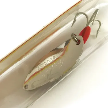 Luhr Jensen Krocodile Stubby Blinker, Nickel gehämmert, 18g, #6221