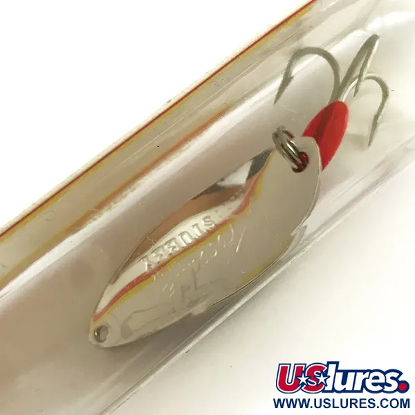 Luhr Jensen Krocodile Stubby Blinker, Nickel gehämmert, 18g, #6221